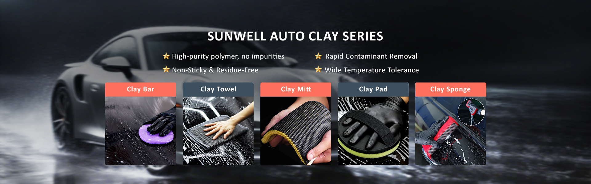 Car Detailing Tools factory - Car Detailing Clay manufacturer from China